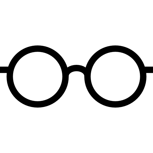 Pictogramme lunettes