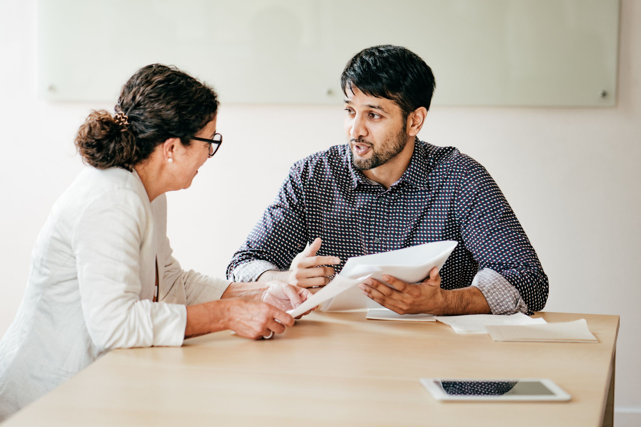 Echange professionnel